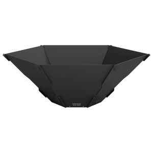 vidaXL Огнище Черно 58,5 x 51,5 x 19,5 см Стомана
