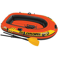 Intex Explorer Pro 200 Надуваема лодка с гребла и помпа 58357NP