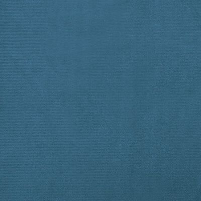 vidaXL Кучешко легло синьо 50x40x26,5 см кадифе