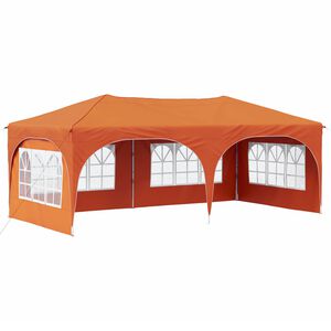 vidaXL Поп-ъп парти палатка 575 x 288 x 245 см Оранжево