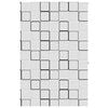 vidaXL Ролетна щора за баня 160x240 см Ширина на плата 156 см