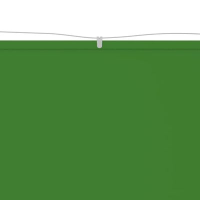 vidaXL Вертикален сенник, светлозелен, 140x270 см, оксфорд плат