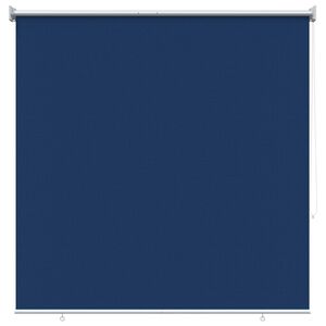 vidaXL Външна ролетна щора с блокировка на UV 90% Синьо 140 x 140 cm