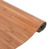 vidaXL Килим, правоъгълен, натурален, 80x300 см, бамбук
