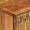 vidaXL Страничен шкаф 40x33x75 см манго масивно дърво