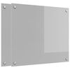 vidaXL Кухненски гръб 2 бр. Светлосиво 70 x 60 cm закалено стъкло