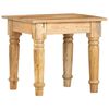 vidaXL Странична маса 43x43x40 см, масивно мангово дърво