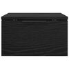 vidaXL Нощен шкаф Черния дъб 34 x 30 x 20 см Инженерно дърво
