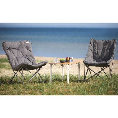 Outwell Сгъваем стол за къмпинг Fremont Lake сив