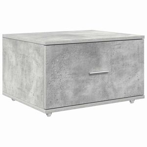 vidaXL Чекмеджетен шкаф 55 x 45 x 31 см Циментено сиво