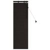 vidaXL Венецианска щора Тъмен кафяв 50 x 130 см 35 mm