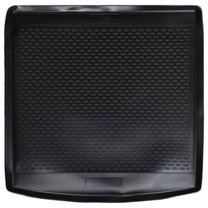 vidaXL Килимче за багажник Черно VW GOLF V, VI, VII ВАРИАНТ Каучук