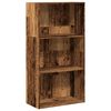 vidaXL Библиотека, старо дърво, 60x30x114 см, инженерно дърво