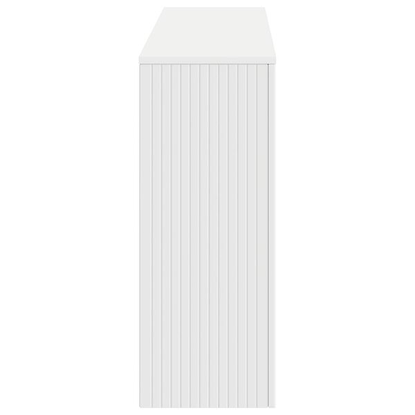 vidaXL Конзолна маса Бял 155 x 29 x 74 см Инженерен дървен материал