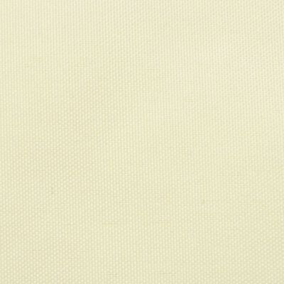vidaXL Платно-сенник, Оксфорд текстил, трапец, 2/4x3 м, кремаво