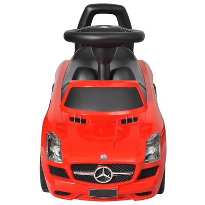 vidaXL Детска кола с крачно задвижване, червена
