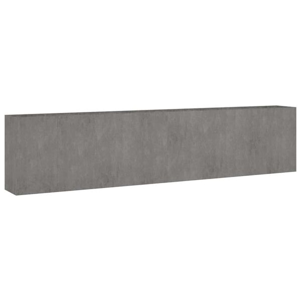 vidaXL Градинска повдигната леха 360x40x80 см кортенова стомана