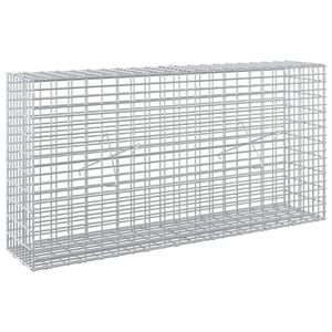 vidaXL Габион с 5 мм тел и мрежа 5x2,5 см 100x20x50 см