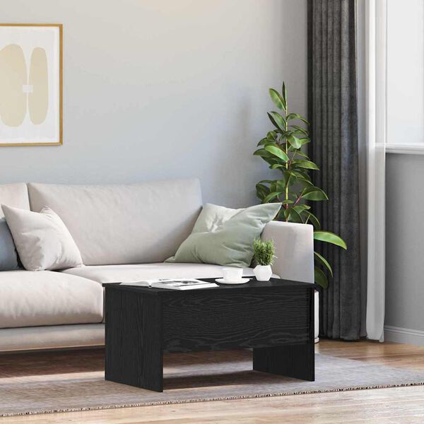 vidaXL Масичка за кафе Черния дъб 102 x 50,5 x 46,5 см Инженерно дърво