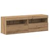 vidaXL Комплект ТВ шкаф 6 pcs дъб артизан Инженерно дърво