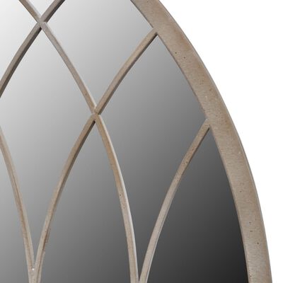 vidaXL Градинско готическо огледало арка 50x115 см за открито/закрито