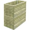 vidaXL Градинска повдигната леха, 106x56x96 см, импрегниран бор