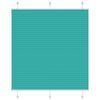 vidaXL Плисирана щора Petrol Green 120x150 cm Ширина на плата 119,4 cm