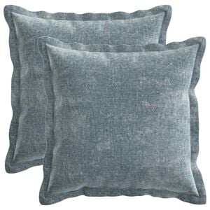 vidaXL Калъфка за възглавница 2 pcs HOUTEN Светлосиньо 30 x 30 cm