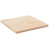 vidaXL Плот за маса 80x80x2,5 см, масивна дървесина, бор, квадратен