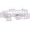 vidaXL Комплект дивани за открито 11 pcs Естествено и светло сиво