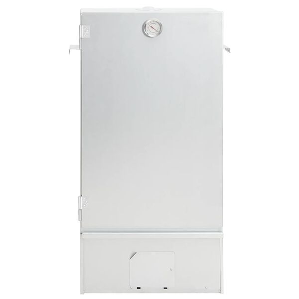 vidaXL Барбекю пещ димогенератор за студено пушене поцинкована стомана