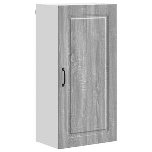 vidaXL Панел за миялна машина Kalmar Сив Сонома 50 x 31 x 100 см