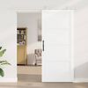 vidaXL Преплъзваща се врата ORKDAL Бяло 93 x 211 см