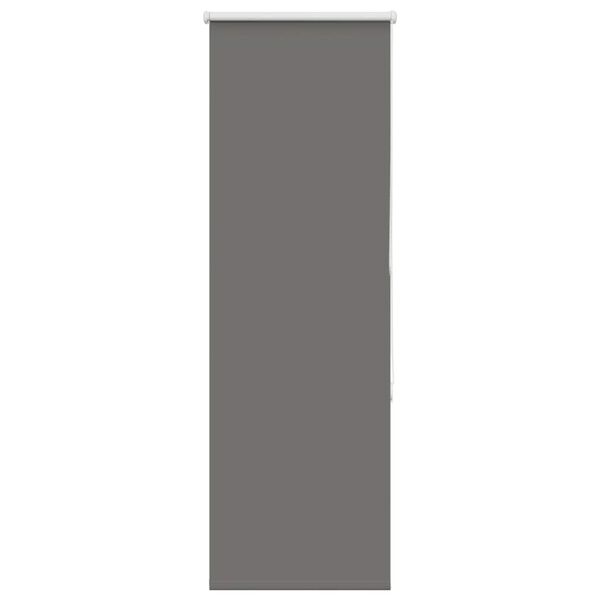 vidaXL Ролкова щора Blackout Сив 55x150 cm Ширина на плата 50,7 cm