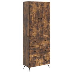 vidaXL Комплект шкафове 2 бр. 66 x 34,5 x 90 см Инженерна дървесина