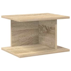 vidaXL Нощно шкафче Сонома дъб 40 x 30 x 25 см Инженерна дървесина