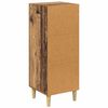 vidaXL Служебен шкаф Старо дърво 34.5 x 34 x 90 см Инженерно дърво