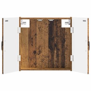 vidaXL Кабинет за дартборд HAARLEM Старо дърво 52,5 x 10,5 x 53,5 см