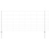 vidaXL Ограда с пост Сребрист 1 x 100 m
