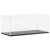 vidaXL Кутия витрина, прозрачна, 34x16x14 см, акрил