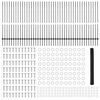 vidaXL Ограда с пост Сив 1,4 x 100 m Стомана и PVC