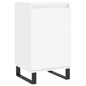 vidaXL Бюфет бял 40x35x70 см инженерно дърво