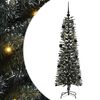 vidaXL С изкуствено коледно дърво с 150 LED светодиода Зелен 150 cm