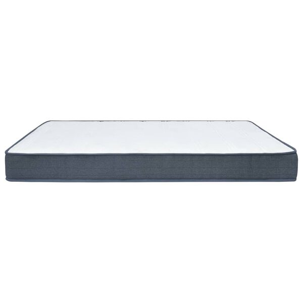 vidaXL Боксспринг матрак, 160x80x20 см, със средна мекота, плат