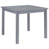 vidaXL Градинска трапезна маса, 88x88x74 см, акация масив