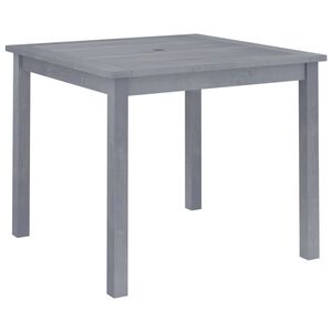 vidaXL Градинска трапезна маса, 88x88x74 см, акация масив