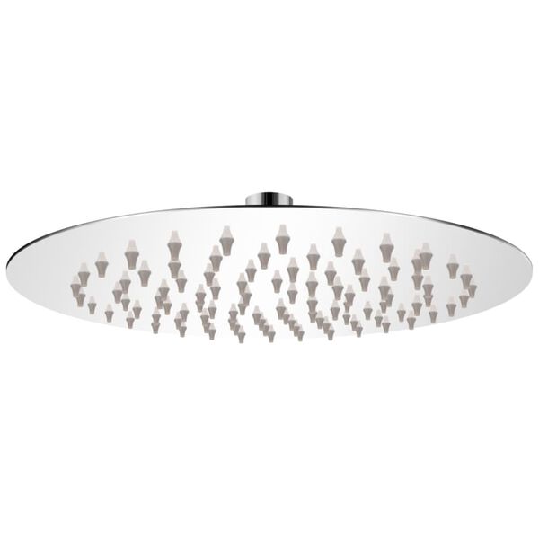 vidaXL Душ пита от неръждаема стомана, 20 см, кръгла