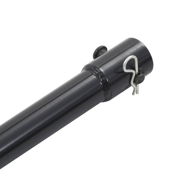 vidaXL Удължител за свредла, стомана, 1 м