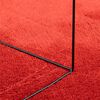 vidaXL Килим OVIEDO с къс косъм, червен, &Oslash; 280 см