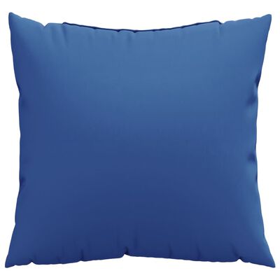 vidaXL Декоративни възглавници, 4 бр, кралско сини, 40x40 см, плат